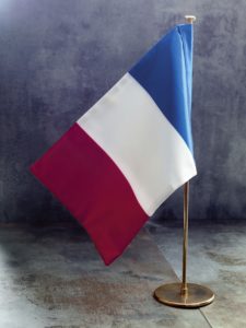 drapeau-france-double-mat-laiton